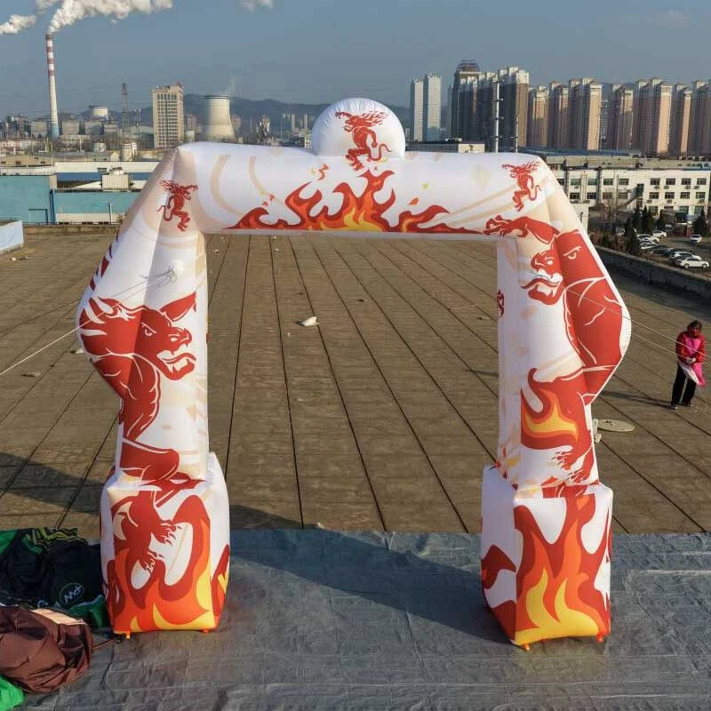 Inflatable Marathon Starting and Finishing Gate2