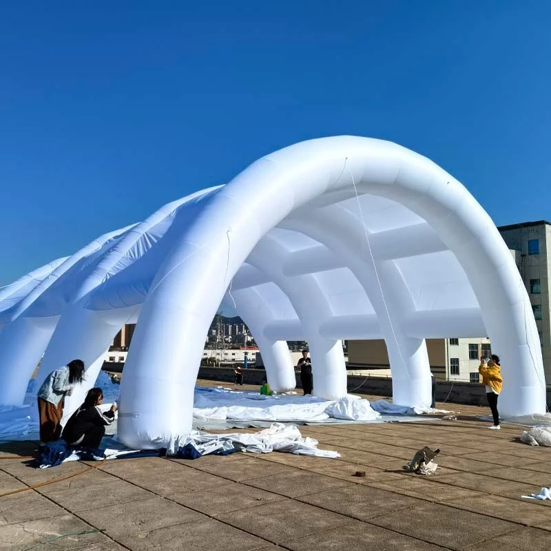 Inflatable Solid Color Square Tent (4)