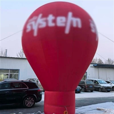 Uppblåsbar varmluftsballongmodell